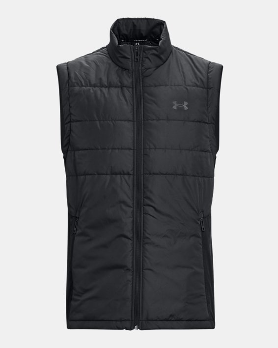 Men's UA Storm Session Golf Vest, Black, pdpMainDesktop image number 6